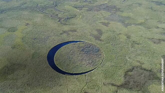 The Perfectly Circular Island That Spins