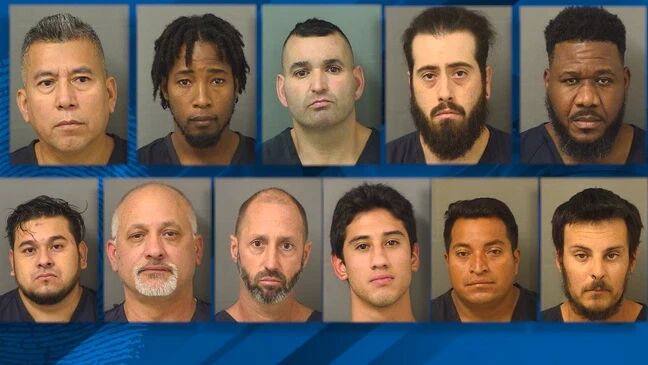 11 Men Arrested For Soliciting Prostitution In WPB