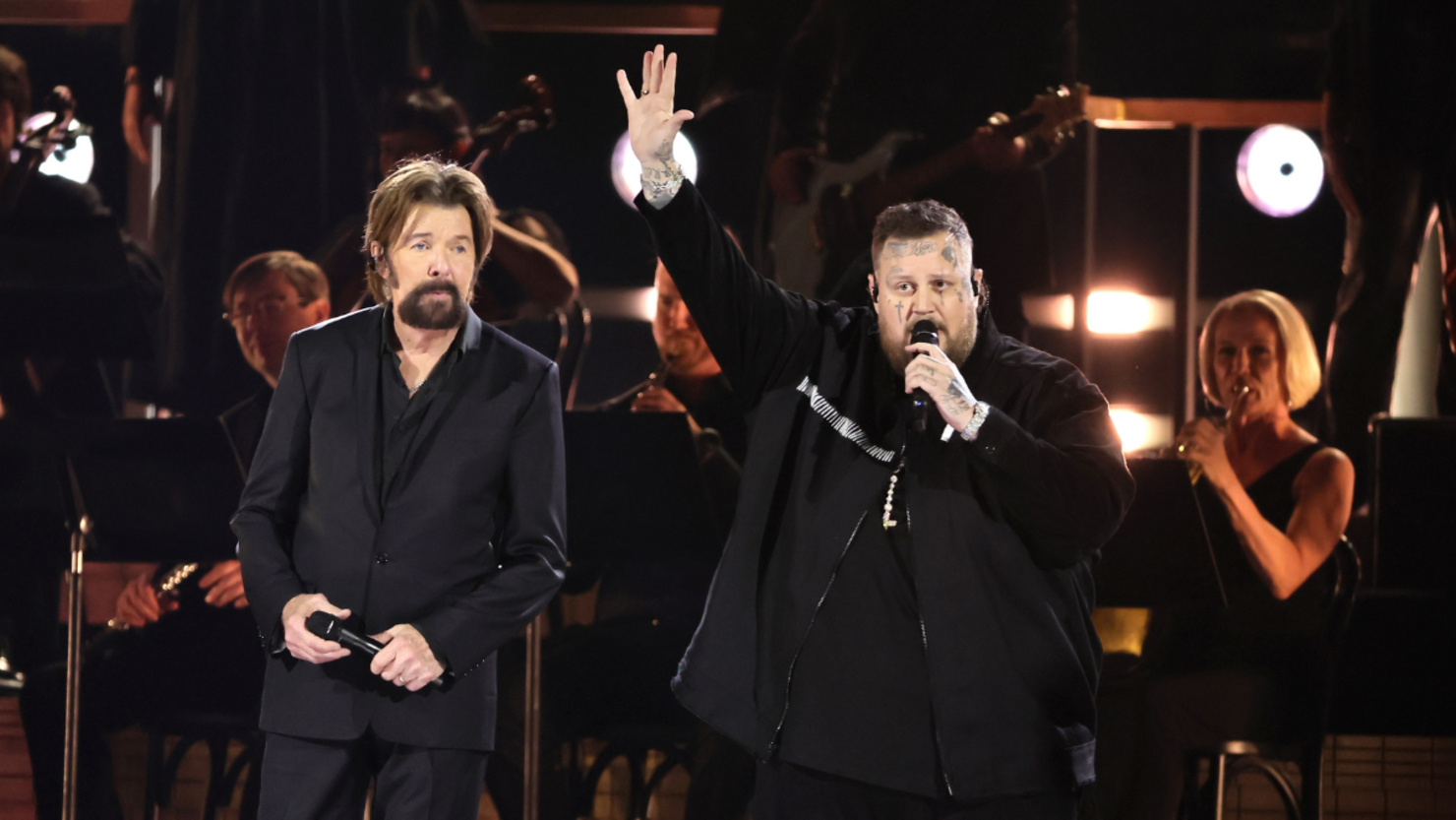 Brooks & Dunn, Jelly Roll Perform Powerful Ballad In Emotional CMAs Moment  | iHeart