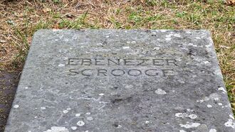 Video: Destruction of Beloved Ebenezer Scrooge Gravestone Infuriates British Town