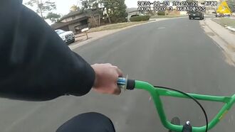 Video: Colorado Cop Commandeers Kid's Bike to Chase Down Suspected Thief