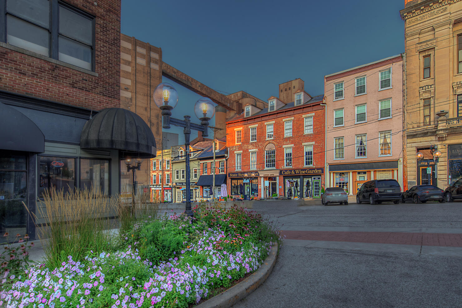 Corner of State Street and Third Street