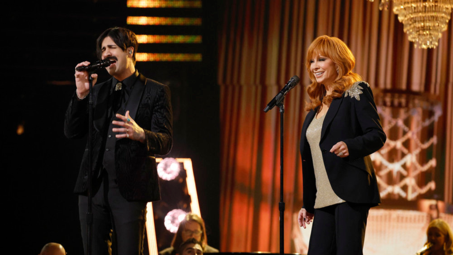 Watch Reba McEntire's 'Breathtaking Duet' With Team Reba's Danny Joseph |  iHeart