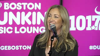 Samantha Rae and Jay Perform in 101.7 The Bull's iHeart Dunkin' Lounge