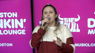 Renee Leavitt Performs in 101.7 The Bull's iHeart Dunkin' Lounge