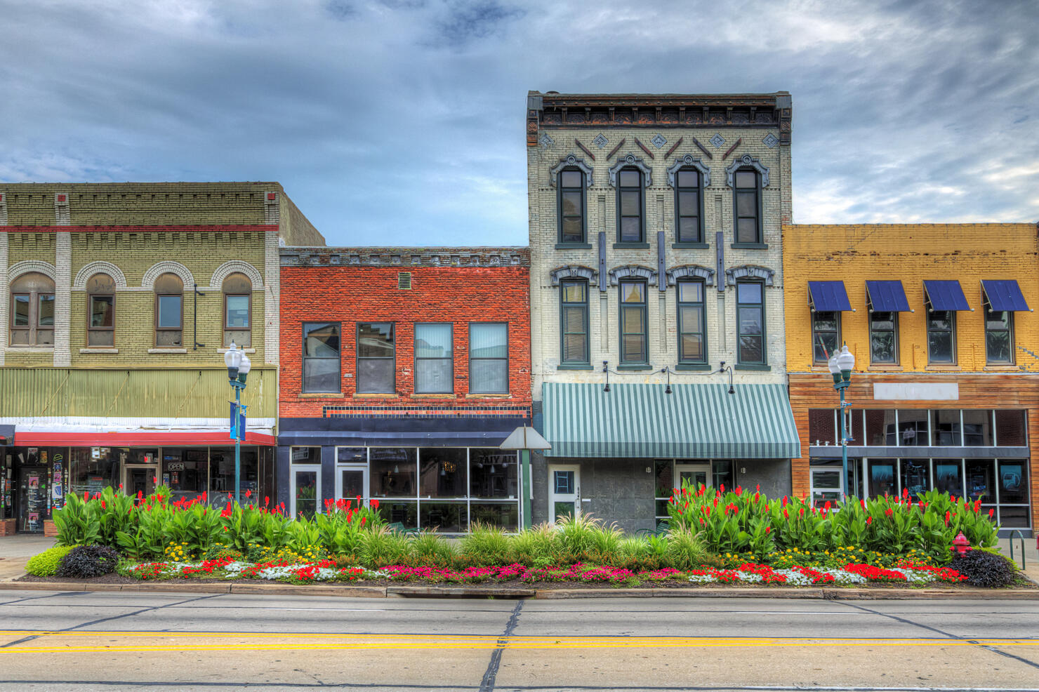 Flowers and Facades