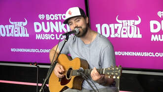 Chris Ruediger Performs in 101.7 The Bull's iHeart Dunkin' Lounge