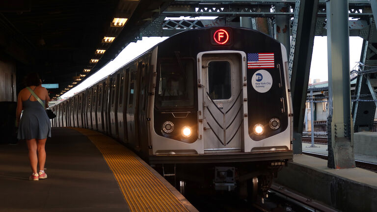 Smith - 9th Street Subway Station in New York City