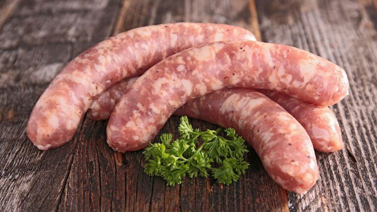 raw sausage