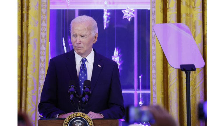 President Biden Hosts Hanukkah Holiday Reception At The White House