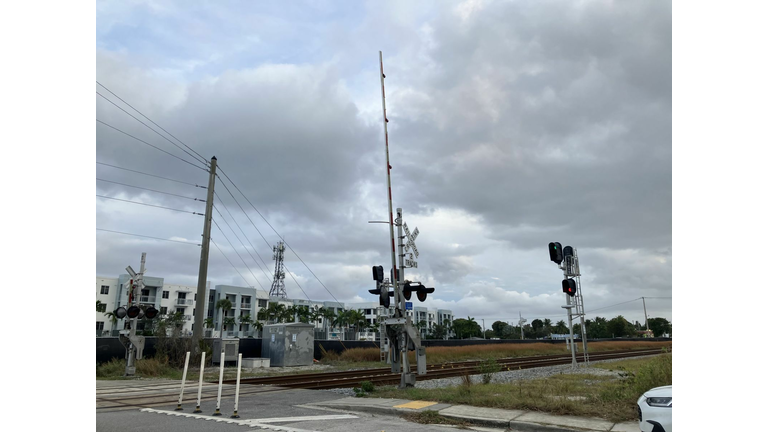 Delray Beach FEC Railroad Crossing