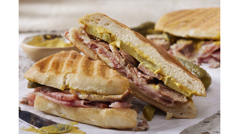 Classic Grilled Cuban Sandwich