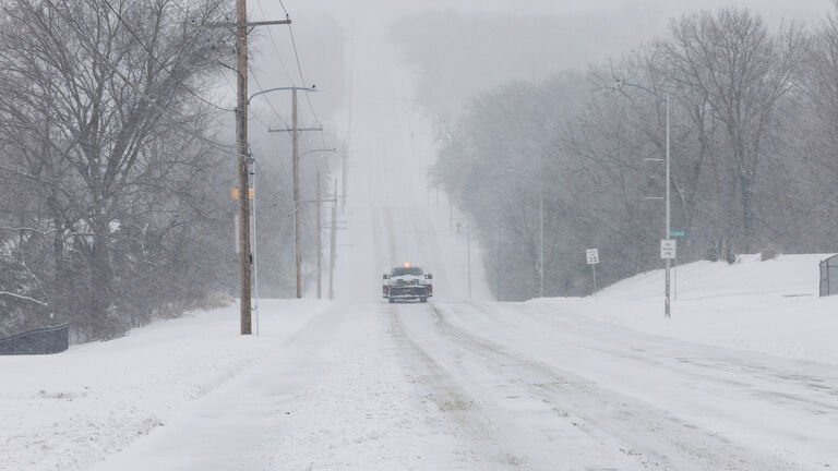 Winter Storm Brings Snow From Midwest To East Coast