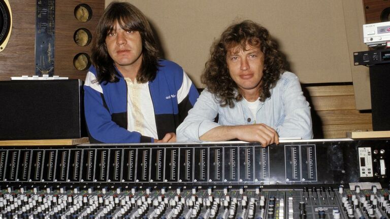 Photo of AC/DC and Malcolm YOUNG and Angus YOUNG and AC DC