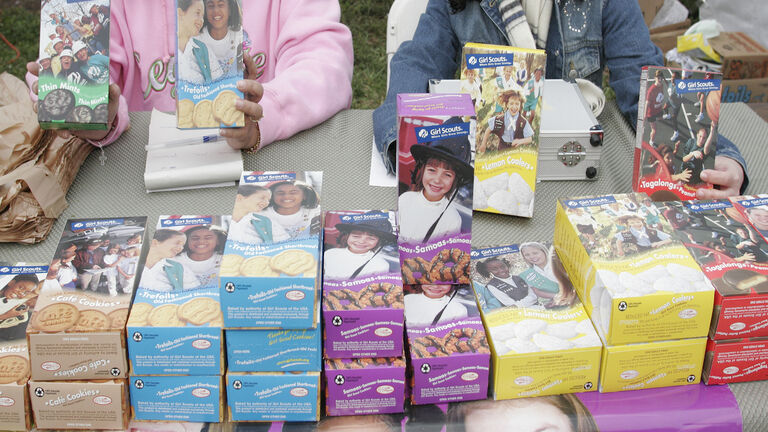 Miami-Dade College, Chinese New Year Festival, Selling Girl Scout Cookies