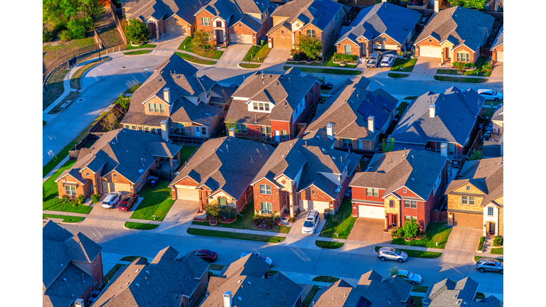 Suburban Dallas Housing Development