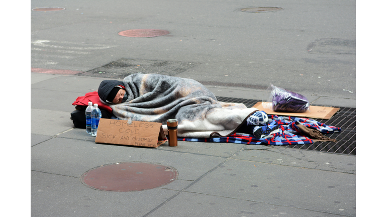 homeless person