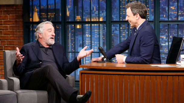 Seth Meyers Recalls Extremely Awkward Elevator Ride With Robert De Niro