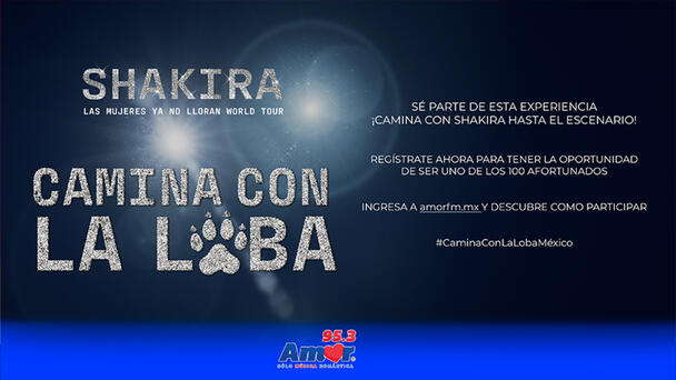 ¡Gana boletos para el concierto de Shakira en CDMX!