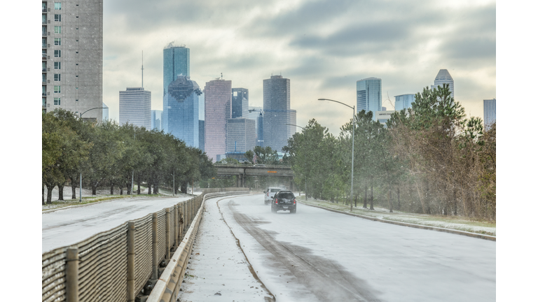 Houston Texas Winter Storm