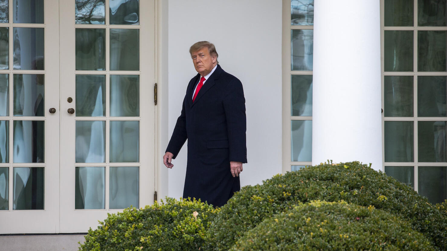 President Trump Returns To The White House From Florida