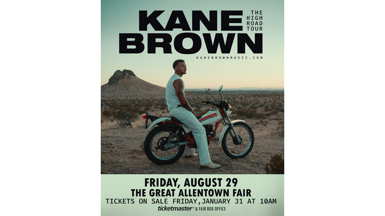 Kane Brown Allentown Fair 2025