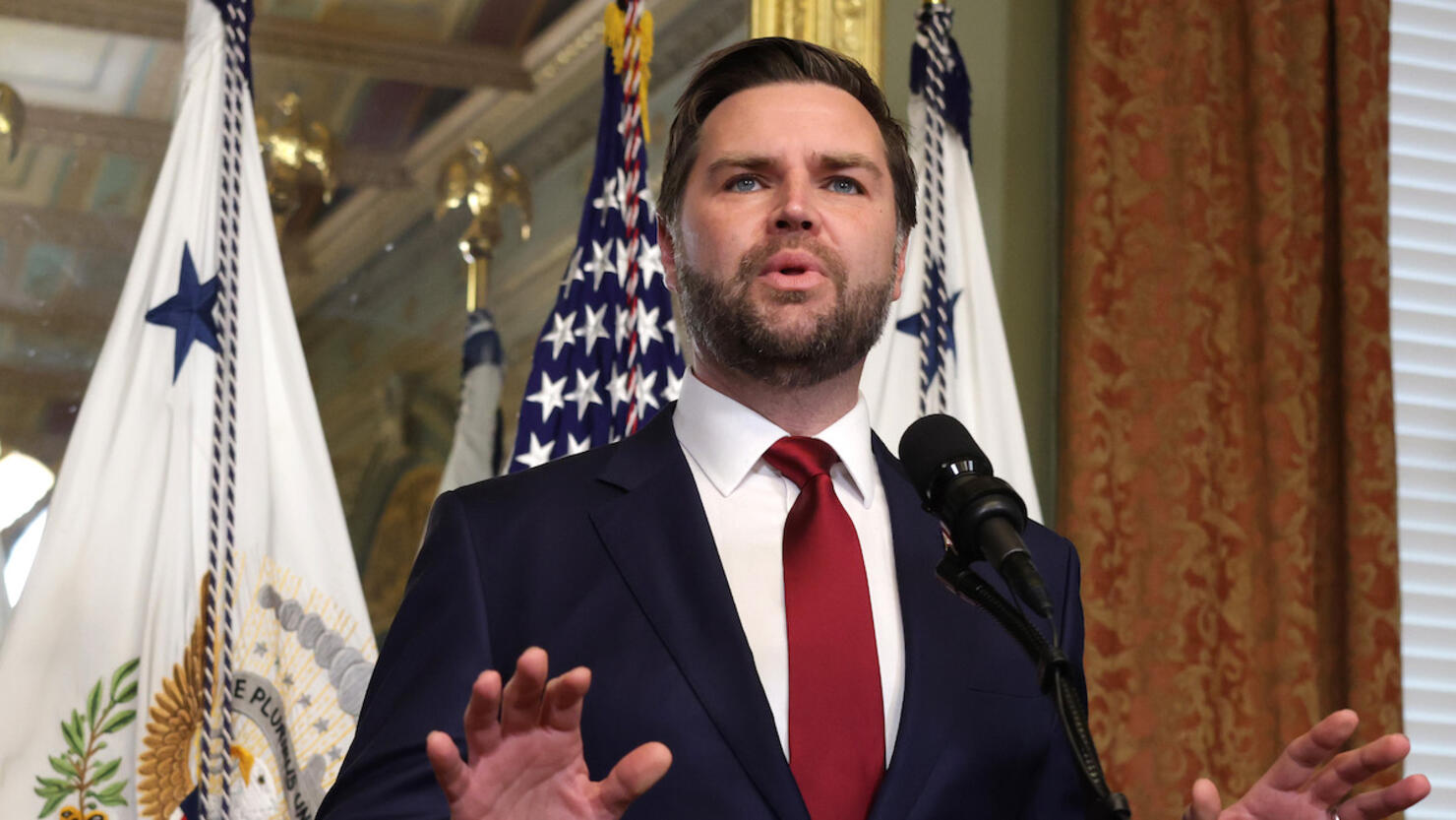 Vice President Vance Swears In Marco Rubio As Secretary Of State