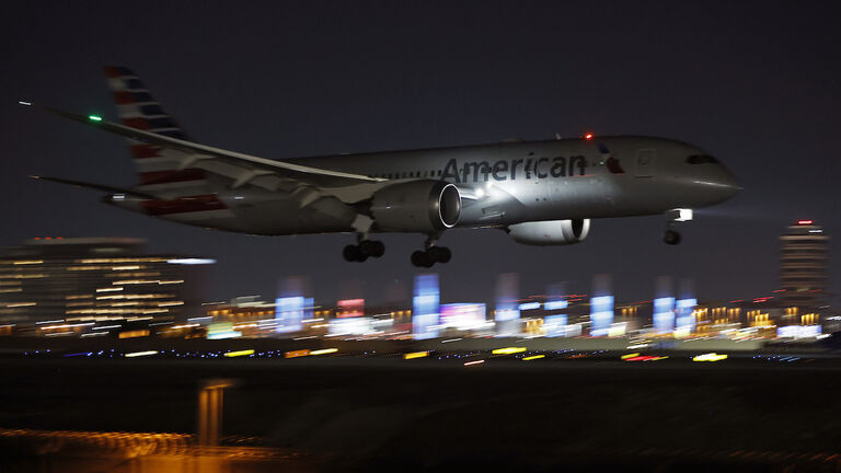 American Airlines At Los Angeles International Airport