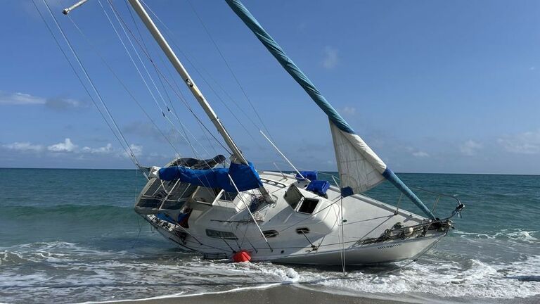 Nine Illegal Immigrants Found After Boat Capsized In Juno Beach