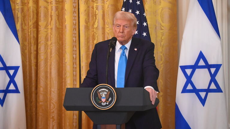 Donald Trump - Benjamin Netanyahu joint press conference in Washington DC