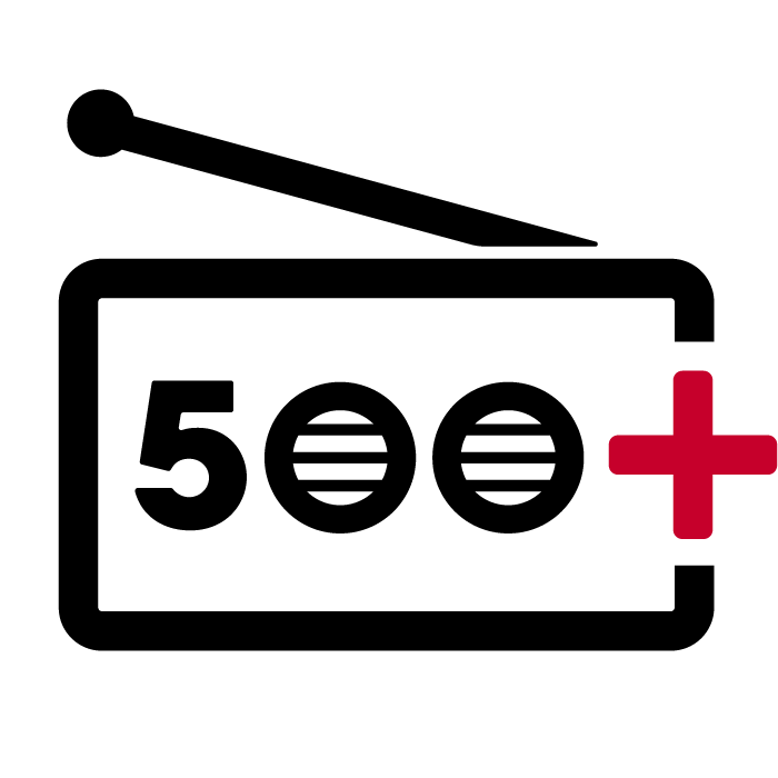 Commercial Free Radio on 500+ Stations