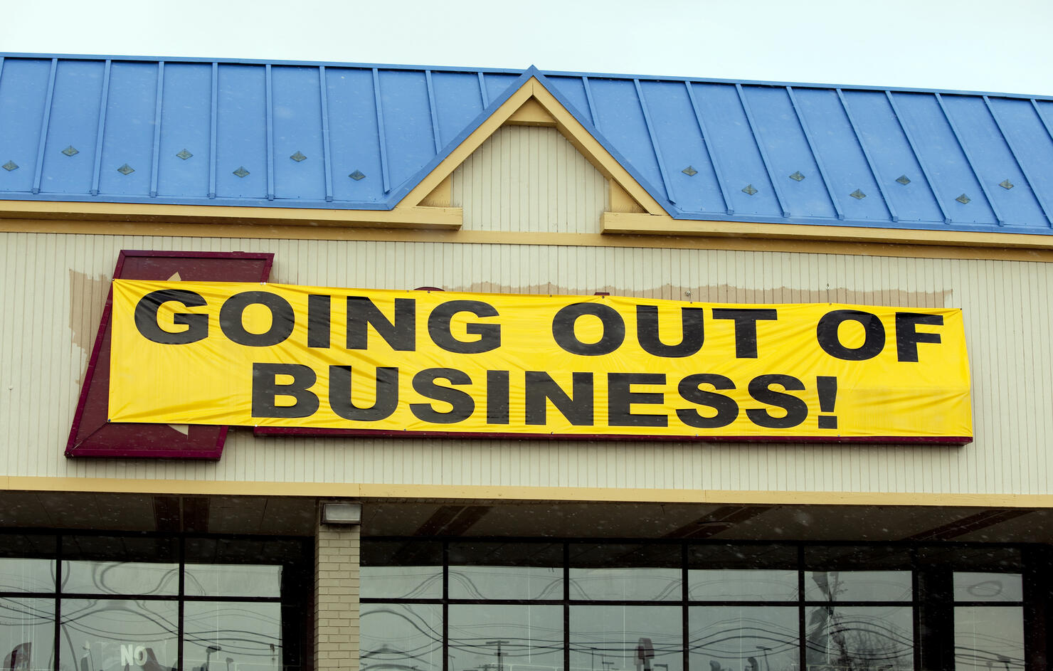 Going Out Of Business Sign