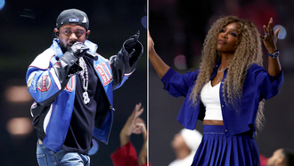 Serena Williams Popped Out During Kendrick Lamar's Halftime Show! 
