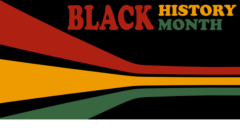 Happy black history month simple diagonal background vector illustration flat style. Suitable for landscape and square poster, cover, web, social banner, or flyer.