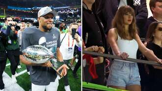 Sports - Saquon Barkley Defends Taylor Swift After Super Bowl Jumbotron Incident