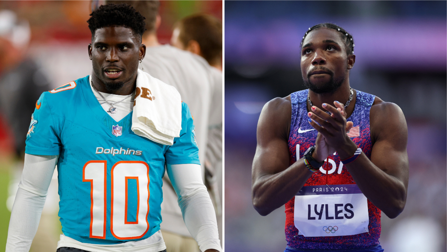 Tyreek Hill & Noah Lyles Agree To Race After Months Of Trash Talk | iHeart