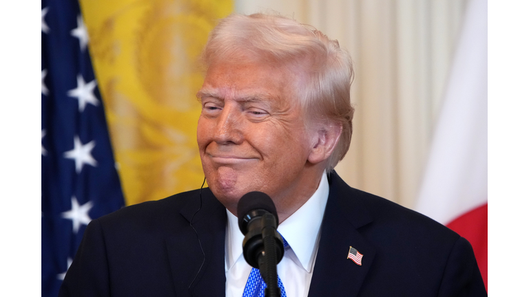 President Trump Hosts Japan's Prime Minister Shigeru Ishiba At The White House