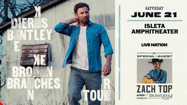 Win Your Dierks Bentley/Zach Top Tickets!