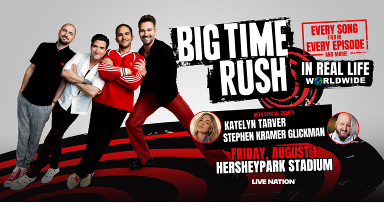 Big Time Rush Hershey