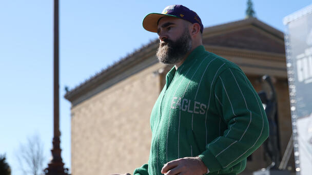 Jason Kelce Attends NFL Meeting On 'Tush Push' Ban