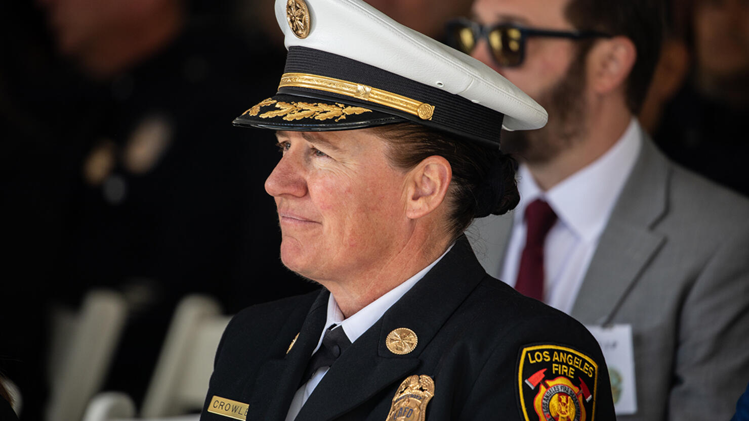 LAPD holds a ceremony to honor lives of 239 fallen officers.