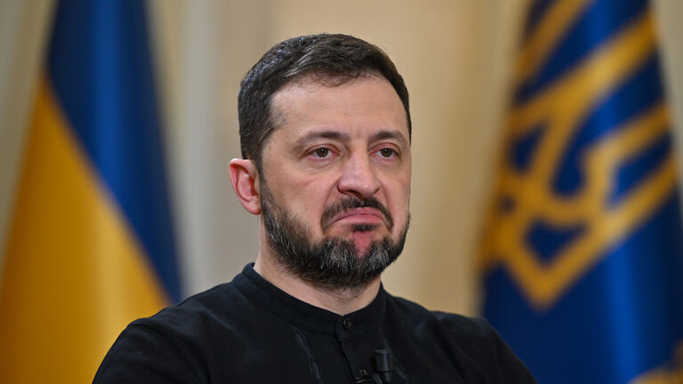 Zelensky gave an interview in Turkey