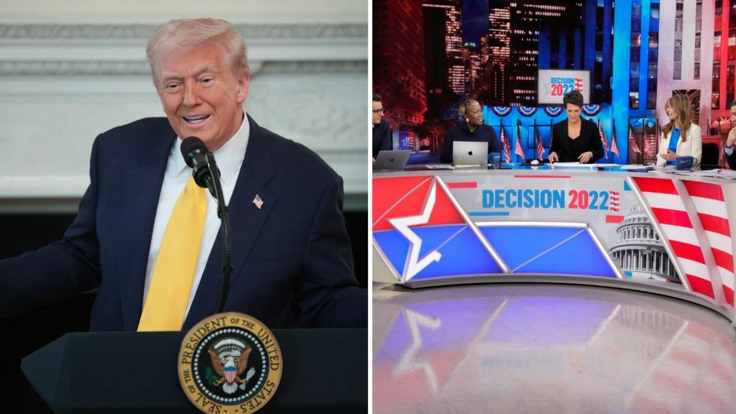 Trump Blasts MSNBC, Celebrates Anchor Being Axed From Lineup Amid ...