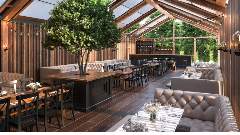 Patio restaurant