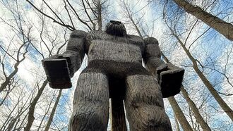 Miscreant Severs Arm of Celebrated West Virginia Sasquatch Statue