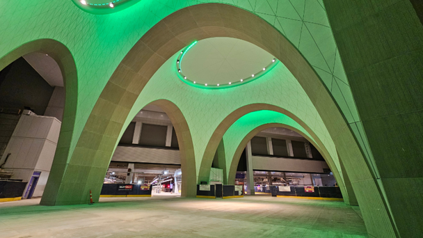 South Station Completes Construction Of Archways And Domed Ceiling