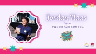 Jordan Haas- Pups and Cups Coffee CO.