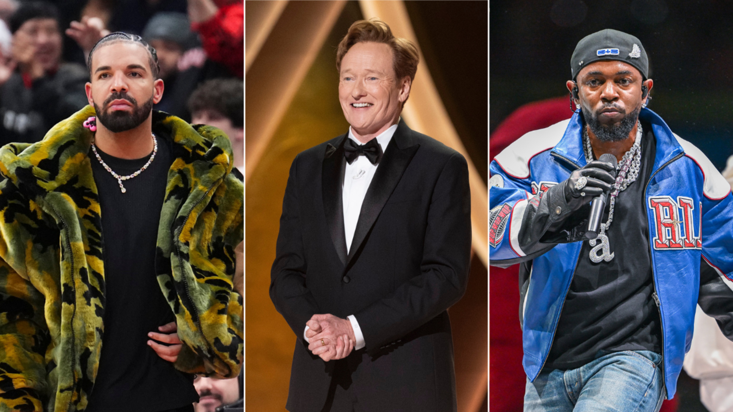Drake, Conan O'Brien & Kendrick Lamar