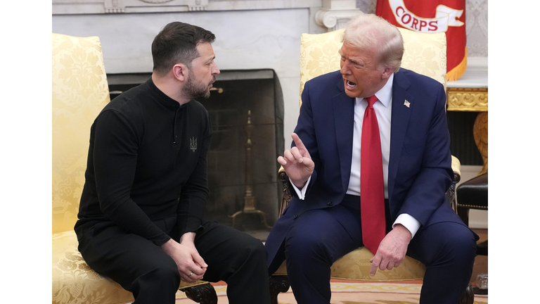 President Trump Hosts Ukrainian President Zelensky At The White House