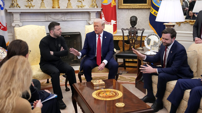 President Trump Hosts Ukrainian President Zelensky At The White House